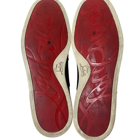 Christian Louboutin Low Top Golfito Flat Calf Men\'s Size 43.5/US 10.5 Christian Louboutin Low Top Golfito Flat Calf Men main image 3